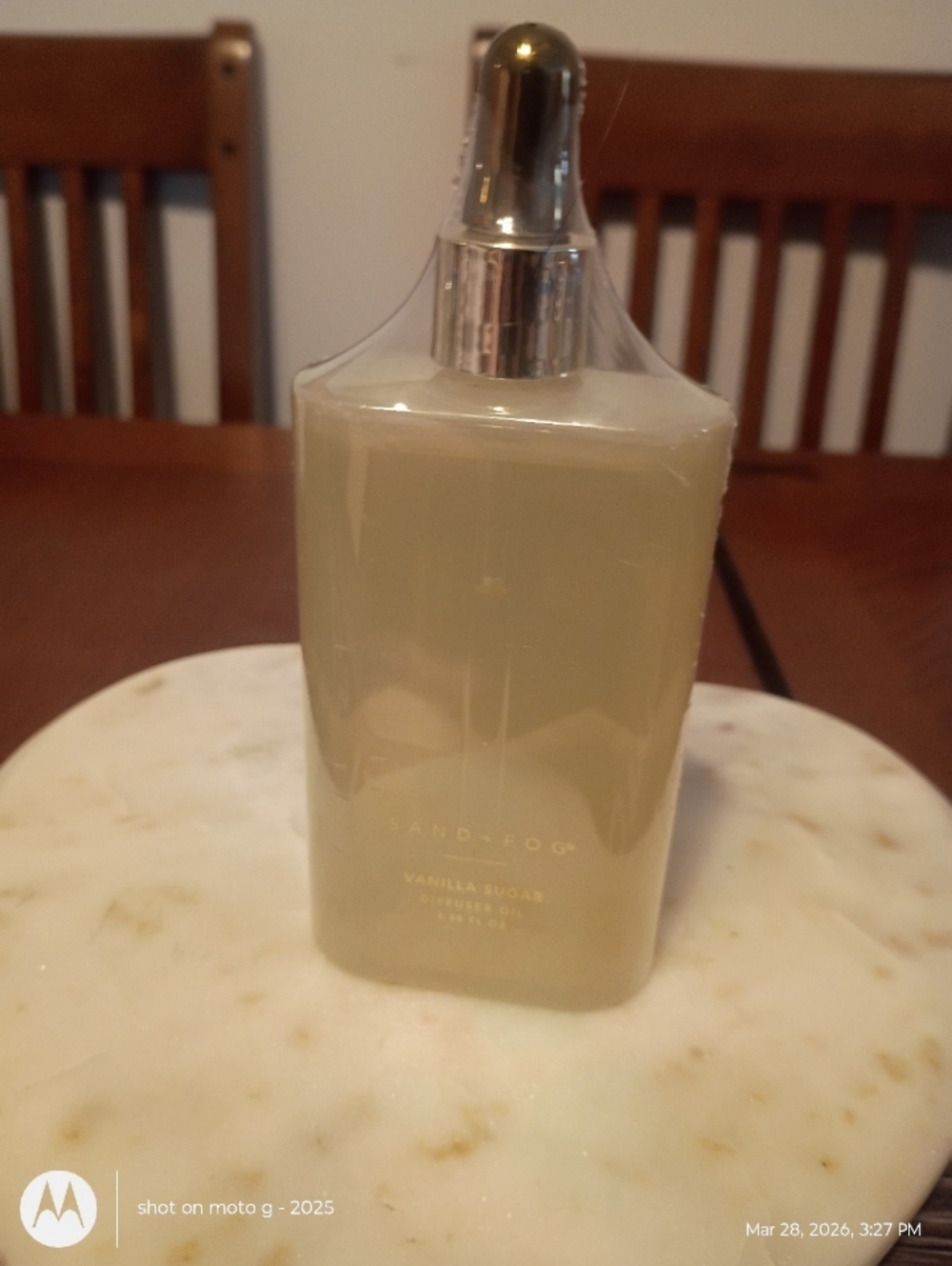 SAND + FOG Vanilla Sugar Fragrance Diffuser Oil - Yellow